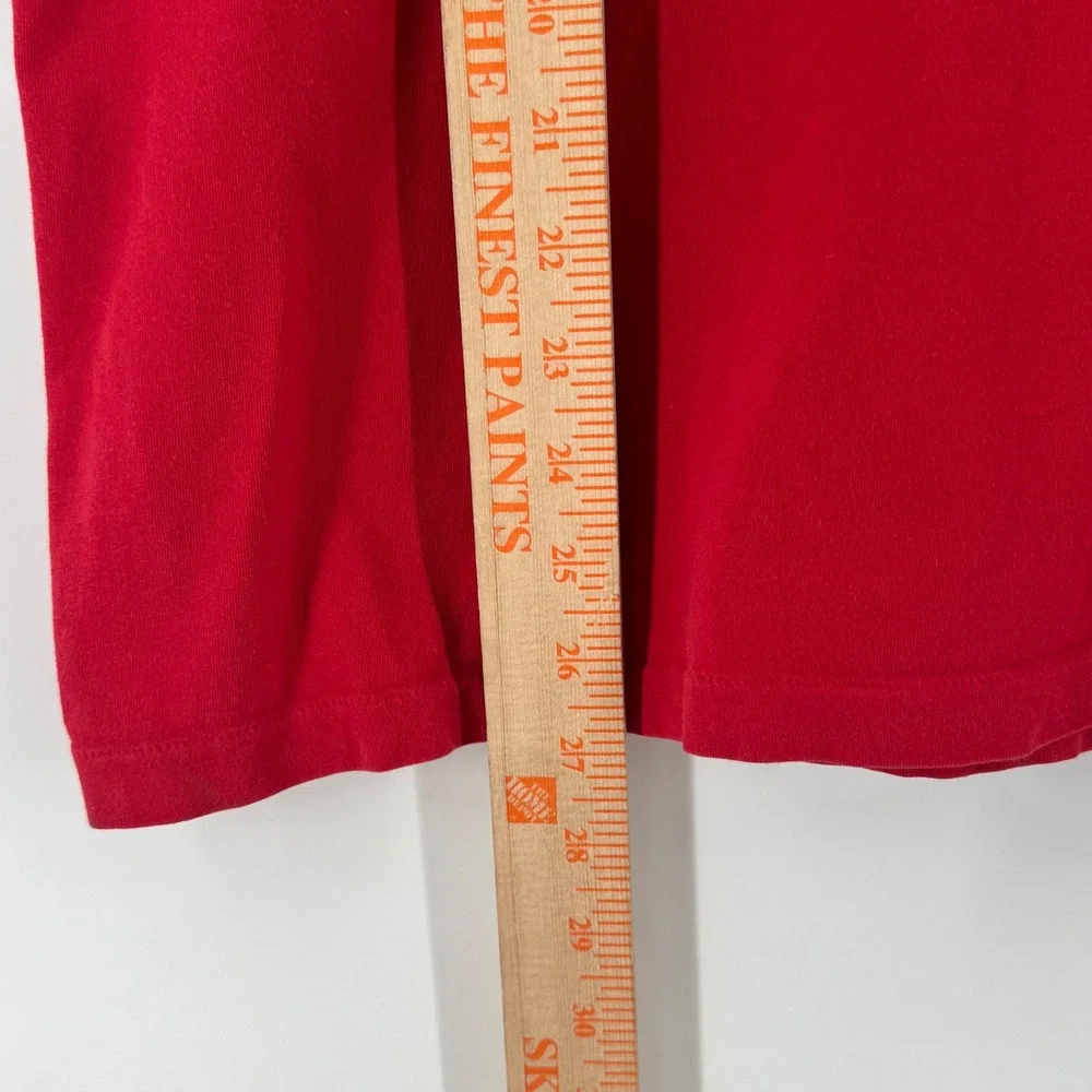 Polo Ralph Lauren Mens Red Short Sleeve Crew Neck Cotton T-Shirt Sz M Pony Logo